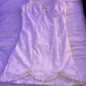 White floral dolls kill dress